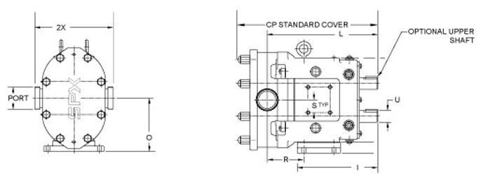 Waukesha Cherry-Burrell Universal 3 Series - Positive Displacement Pumps