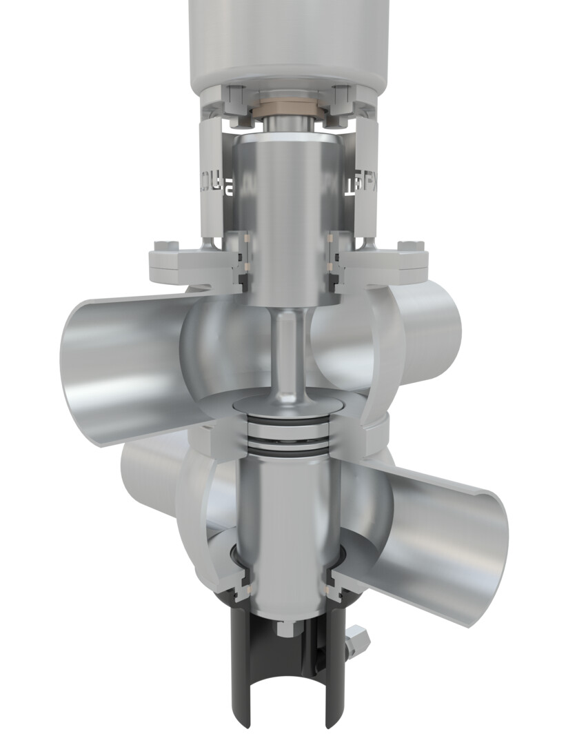 D4 Series - Double Seat Mixproof Valves