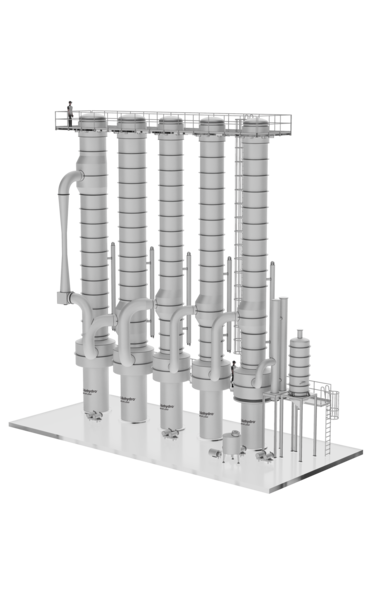 Thermal Vapor Recompression (TVR) Evaporators