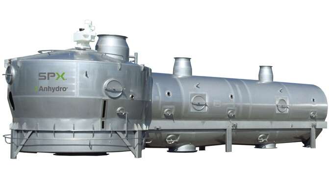 Anhydro fluid bed
