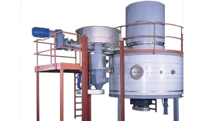 Anhydro spin flash plant