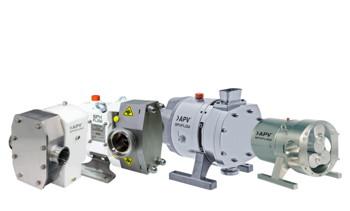 APV Positive Displacement Pumps R DW DWplus HL Collage