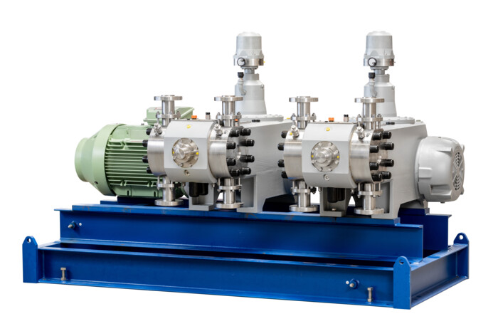 Double-Acting Double Diaphragm Pump