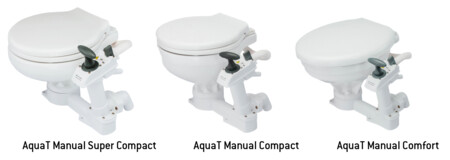 AquaT Manual Marine Toilets