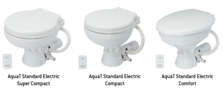 AquaT Standard Electric Marine Toilets